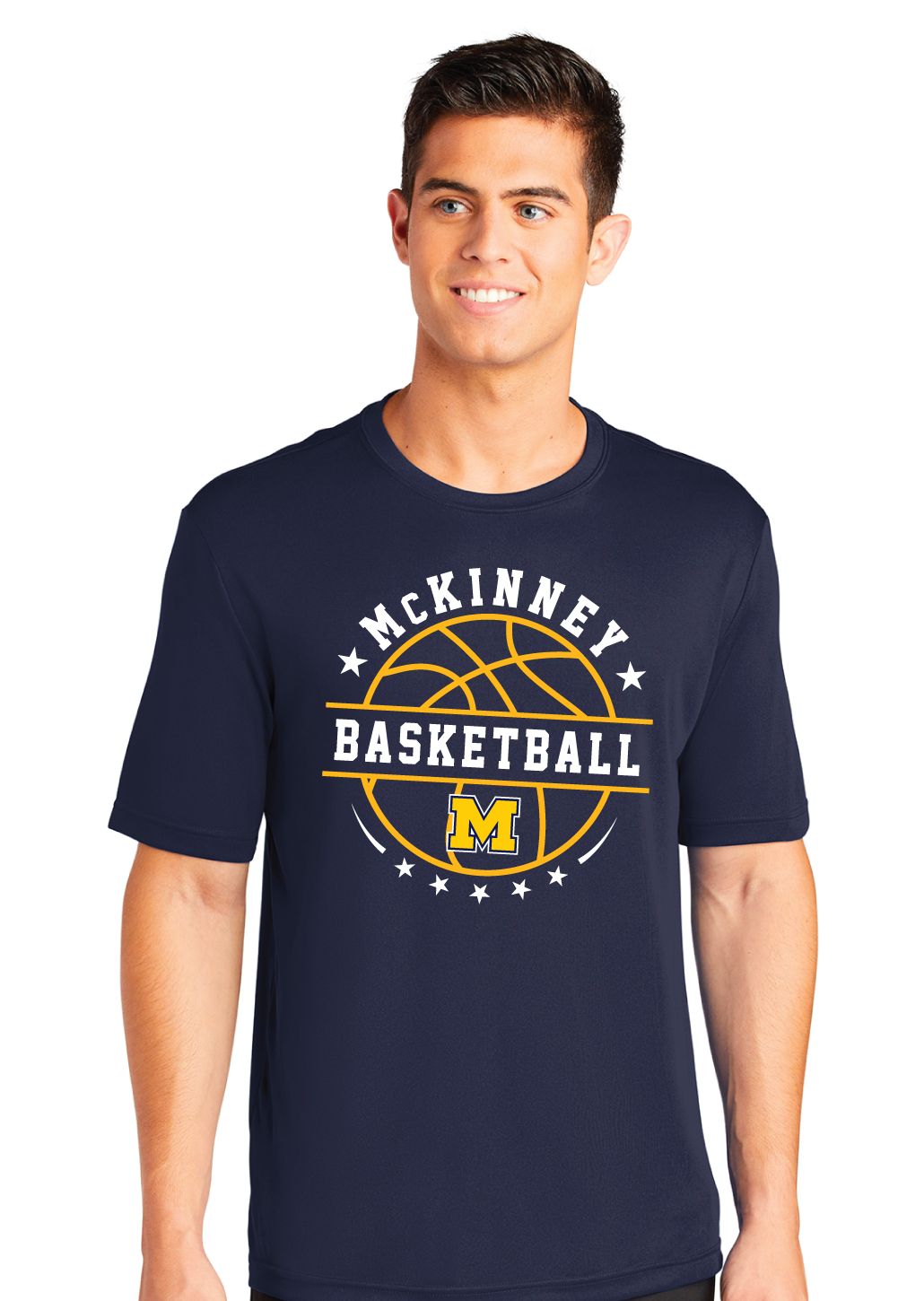 McKinney Basketball - Big Ball - Dri-Fit Short Sleeve
