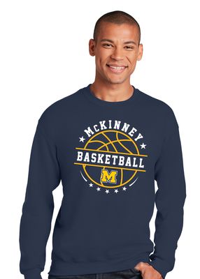 McKinney Basketball - Big Ball - Crew Sweatshirt