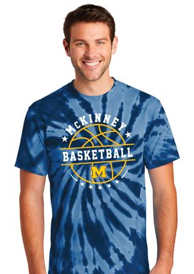 McKinney Basketball - Big Ball - Tie Dye Short Sleeve