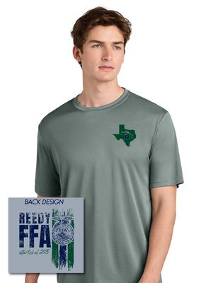 Reedy FFA - 3 Stripes - Dri-Fit Short Sleeve
