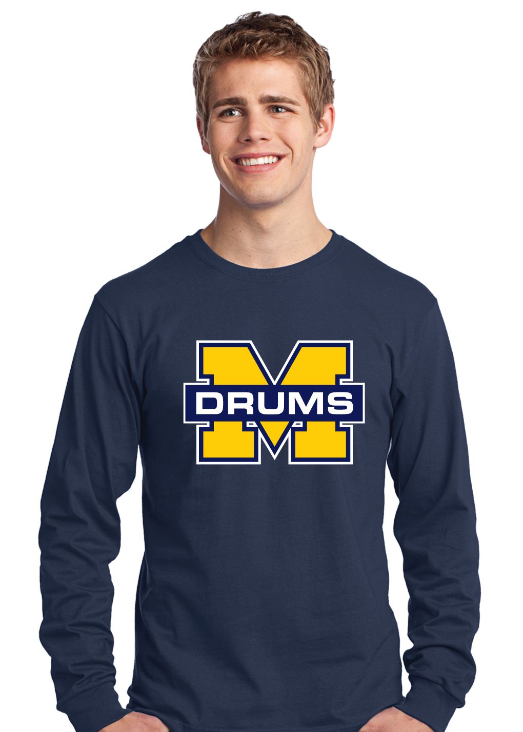 McKinney Royal Pride Band - M Drums - Long Sleeve