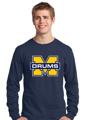 McKinney Royal Pride Band - M Drums - Long Sleeve
