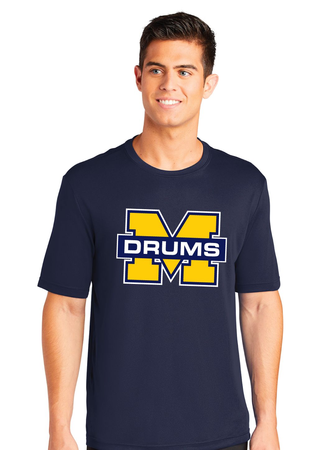 McKinney Royal Pride Band - M Drums - Dri-Fit Short Sleeve