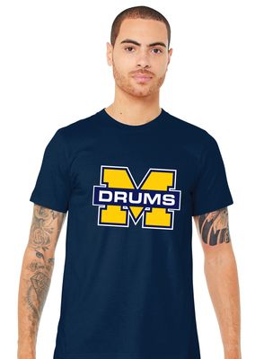 McKinney Royal Pride Band - M Drums - Bella+Canvas Short Sleeve