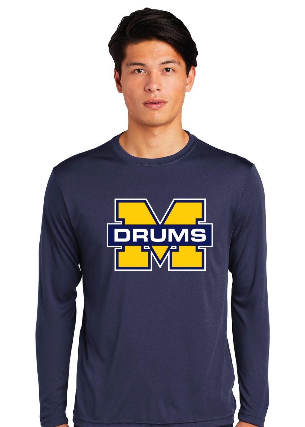 McKinney Royal Pride Band - M Drums - Dri-Fit Long Sleeve