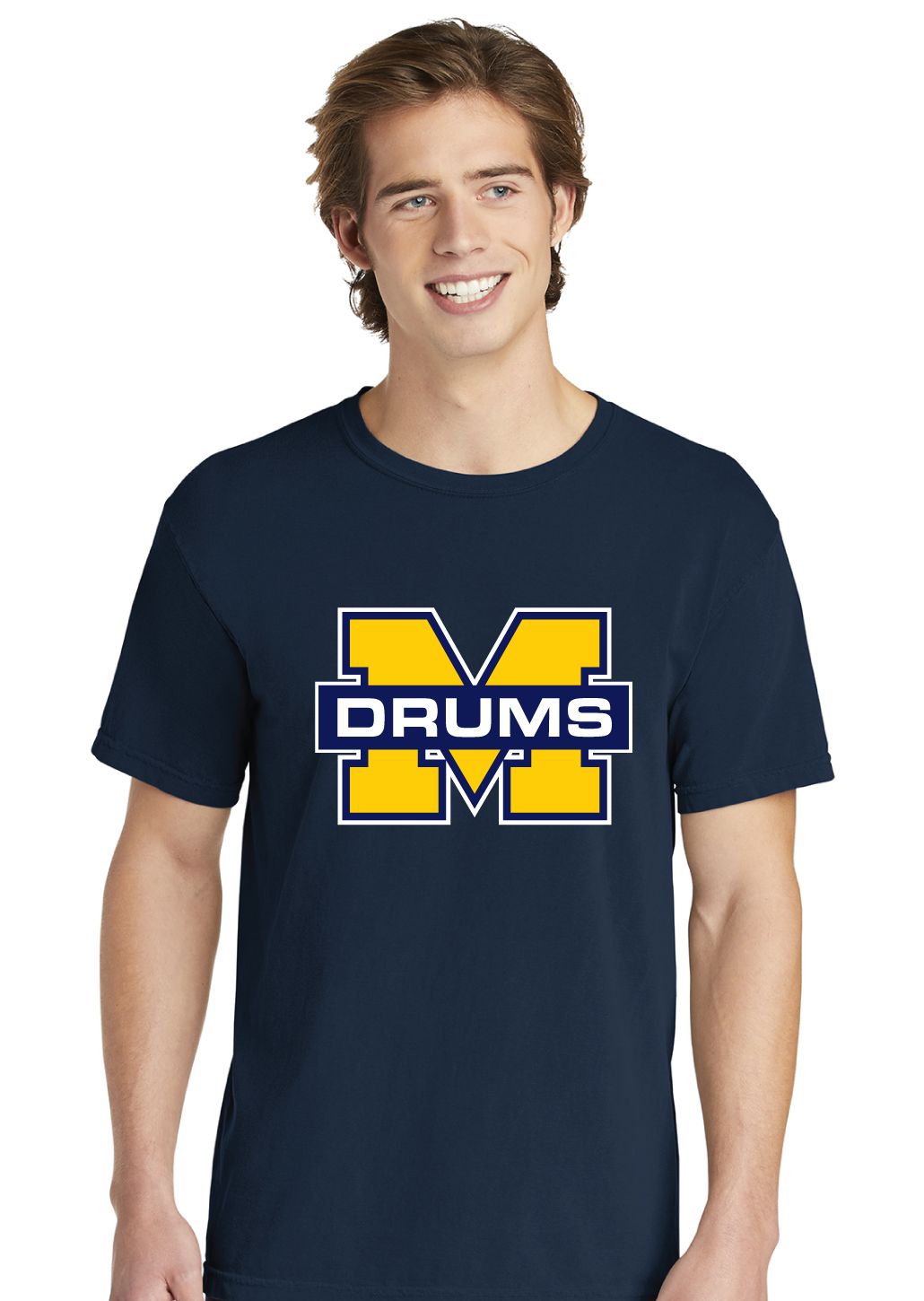 McKinney Royal Pride Band - M Drums - Comfort Colors Short Sleeve