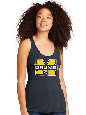 McKinney Royal Pride Band - M Drums - NextLevel Tri-Blend Racerback Tank