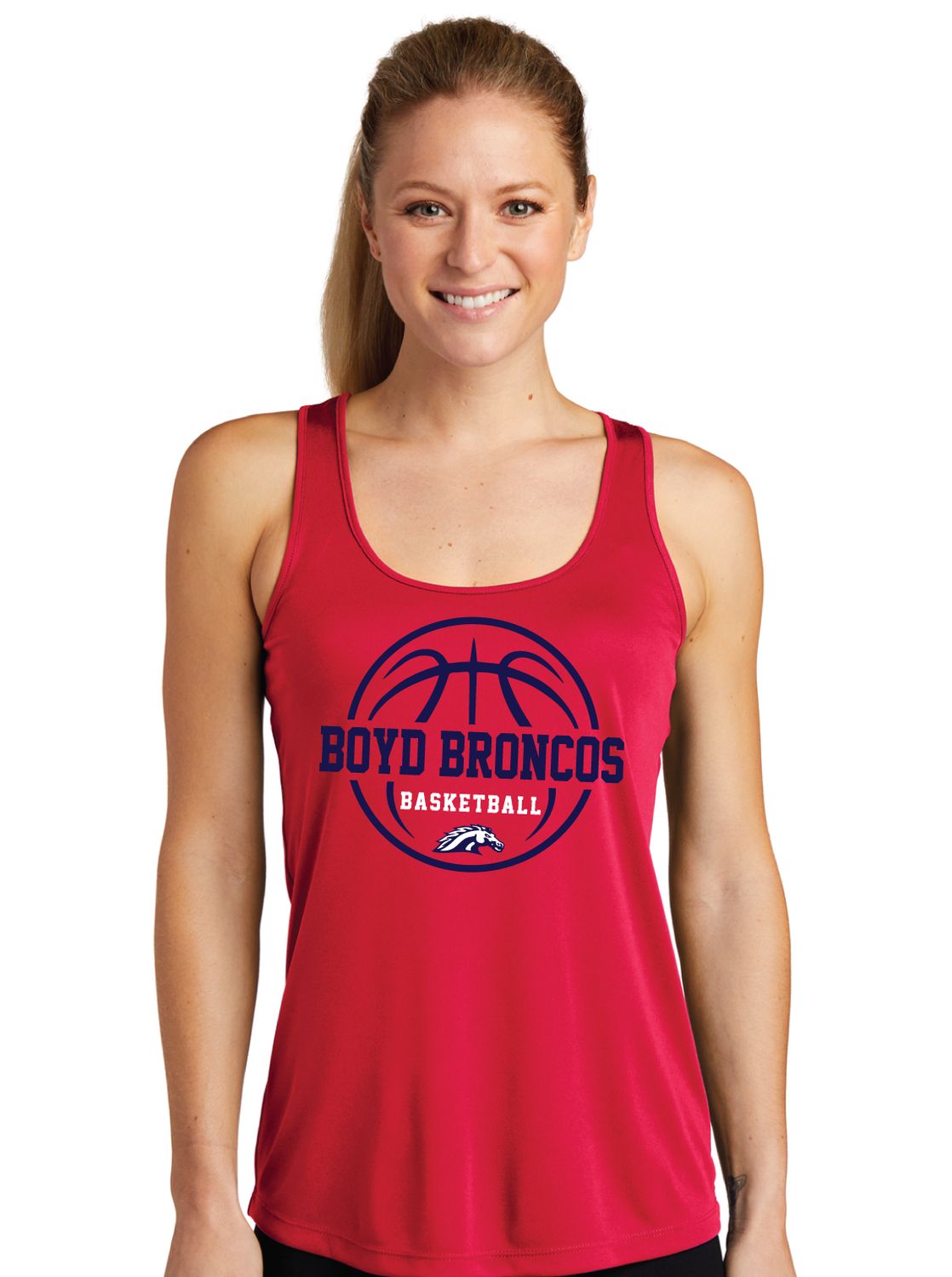 Boyd Boys Basketball - Big Ball - Dri-Fit Racerback Tank