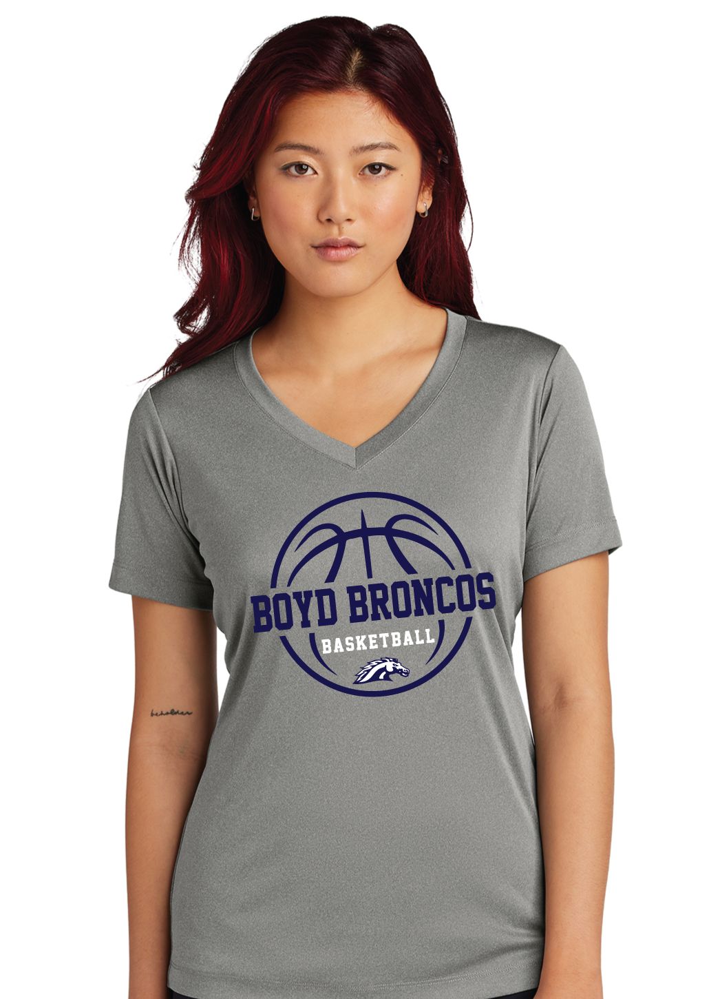 Boyd Boys Basketball - Big Ball - Dri-Fit V-Neck Tee
