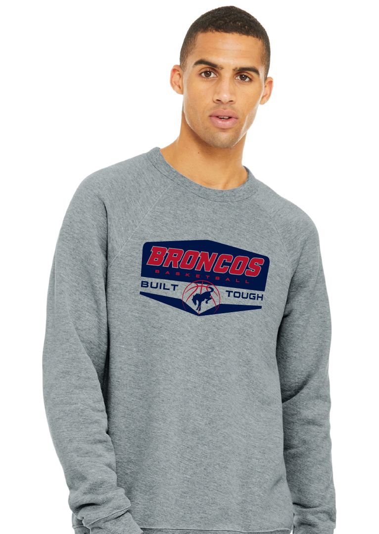 Boyd Boys Basketball - Built Tough - Bella+Canvas Crew Sweatshirt