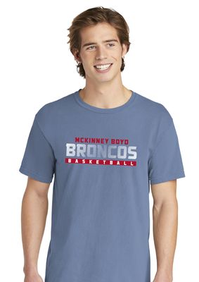 Boyd Boys Basketball - Center Fade - Comfort Colors Short Sleeve