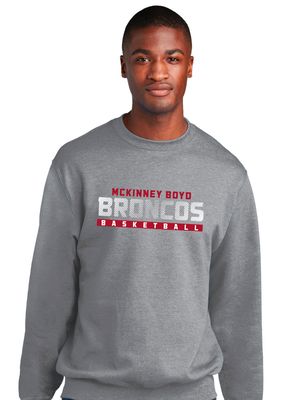 Boyd Boys Basketball - Center Fade - Crew Sweatshirt