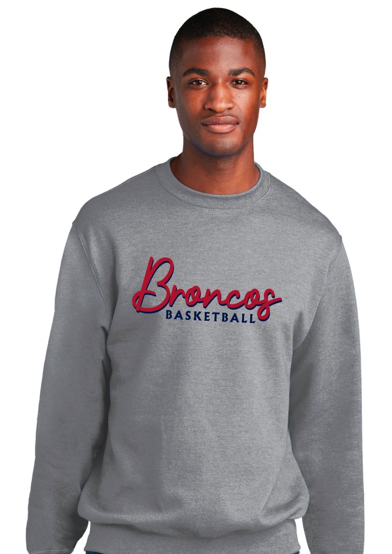 Boyd Girls Basketball - Cursive - Crew Sweatshirt