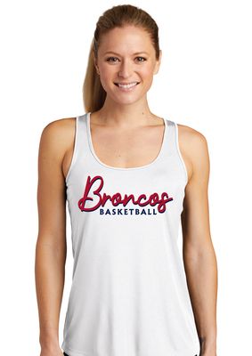 Boyd Girls Basketball - Cursive - Dri-Fit Racerback Tank