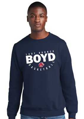 Boyd Girls Basketball - Big Boyd - Crew Sweatshirt