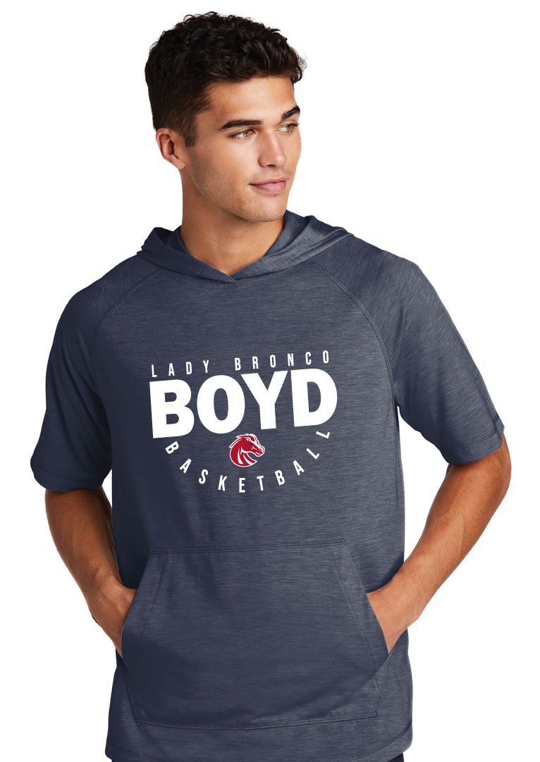 Boyd Girls Basketball - Big Boyd - Short Sleeve Hoodie