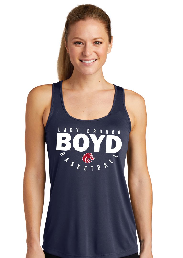 Boyd Girls Basketball - Big Boyd - Dri-Fit Racerback Tank