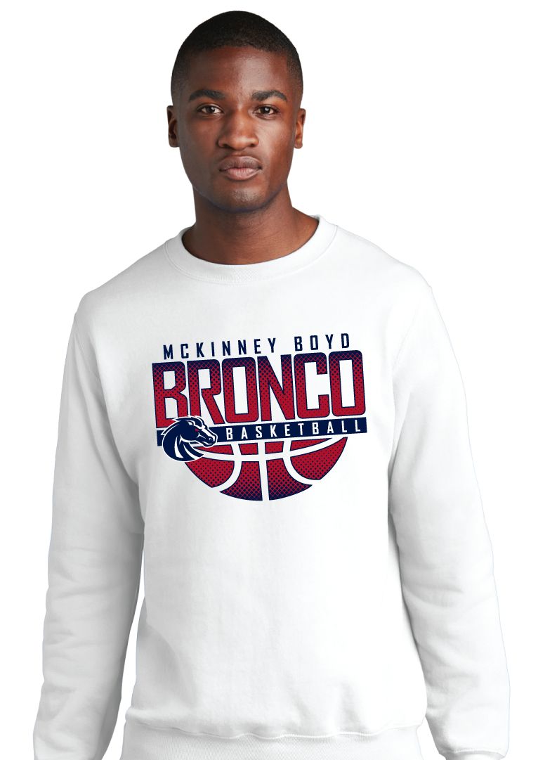 Boyd Girls Basketball - Halftone - Crew Sweatshirt