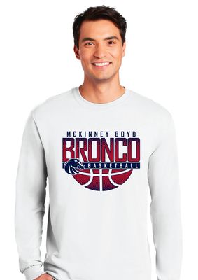 Boyd Girls Basketball - Halftone - Long Sleeve