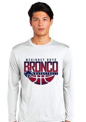 Boyd Girls Basketball - Halftone - Dri-FIt Long Sleeve