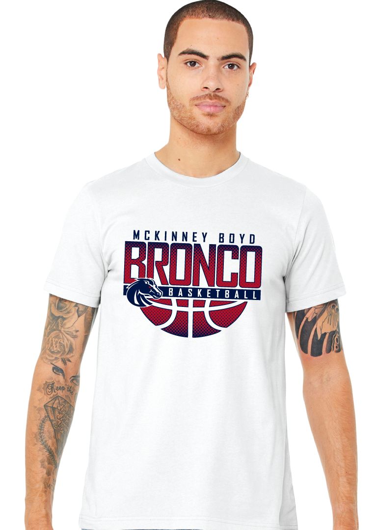 Boyd Girls Basketball - Halftone - Bella+Canvas Short Sleeve