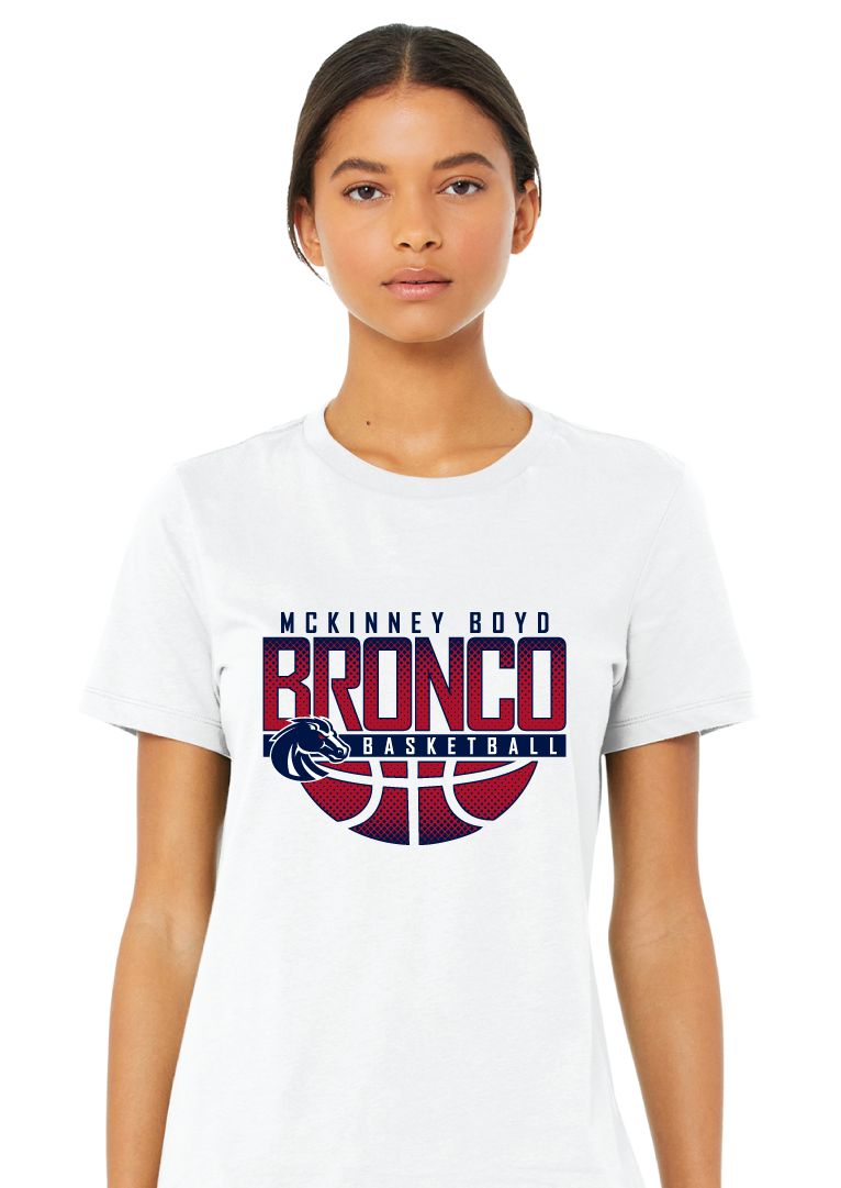 Boyd Girls Basketball - Halftone - Bella+Canvas Ladies