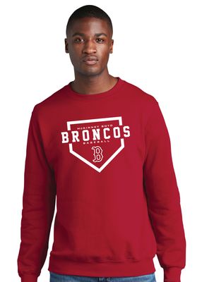 Boyd Baseball - Home Plate - Crew Sweatshirt
