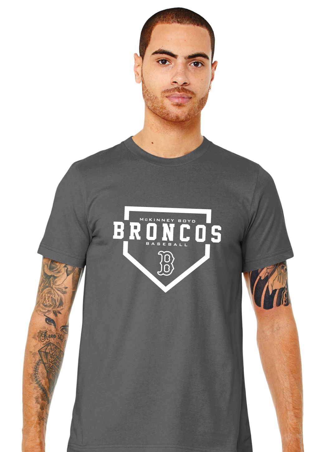 Boyd Baseball - Home Plate - Bella+Canvas Short Sleeve