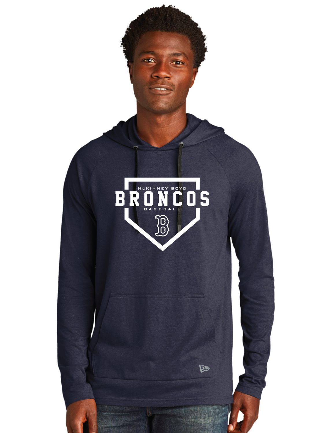 Boyd Baseball - Home Plate - Tri-Blend Hoodie
