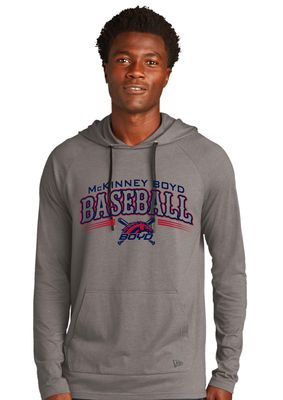 Boyd Baseball - Arched - Tri Blend Hoodie