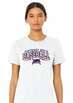 Boyd Baseball - Arched - Bella+Canvas Ladies