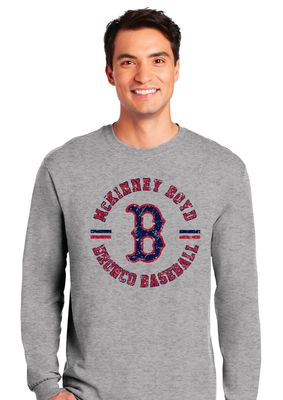 Boyd Baseball - Distressed Circle - Long Sleeve