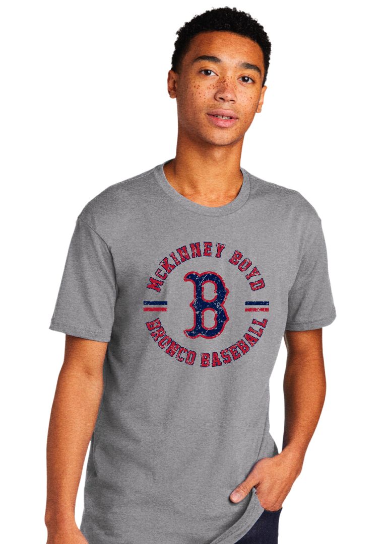Boyd Baseball - Distressed Circle - Next Level Short Sleeve