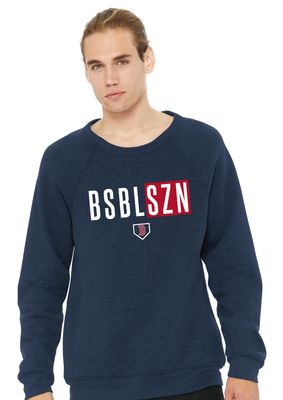 Boyd Baseball - BSBLSZN - Bella+Canvas Crew Sweatshirt