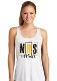 Memorial Softball - MHS Blocks - Dri-Fit Racerback Tank