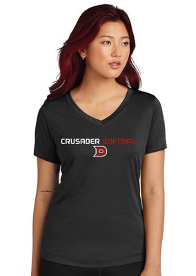 DCC Softball - Clean Lines - Dri-Fit V-Neck Tee