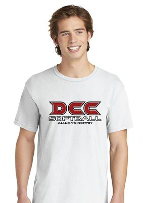 DCC Softball - Always Reppin - Comfort Colors Short Sleeve