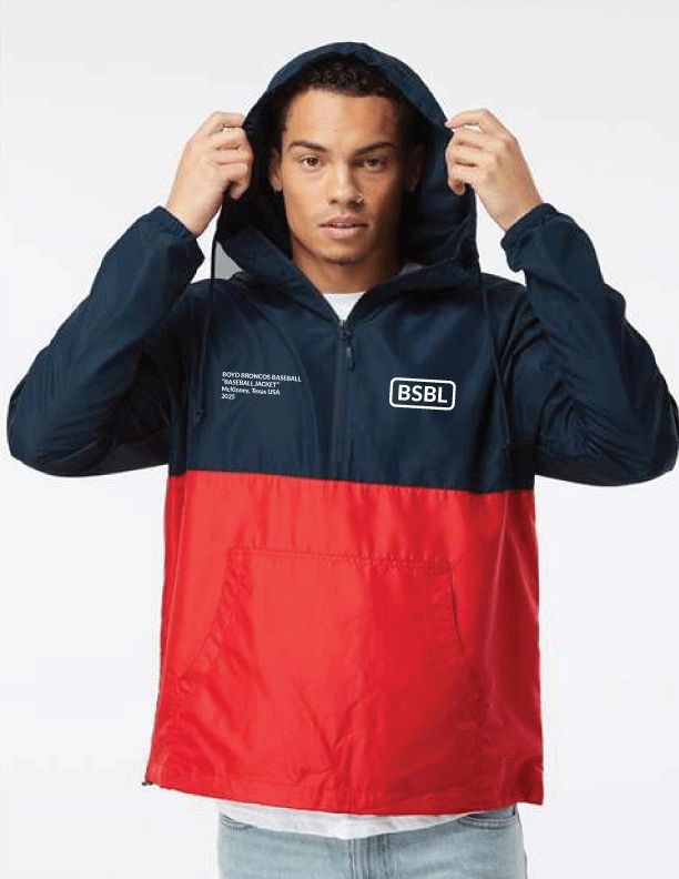 Boyd Baseball - Lightweight Quarter-Zip Windbreaker