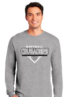DCC Softball - Modern Plate - Long Sleeve