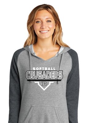 DCC Softball - Modern Plate - Lightweight Raglan Hoodie