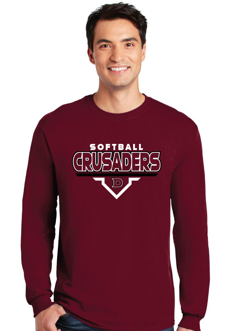 DCC Softball - Modern Plate - Long Sleeve