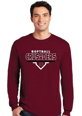 DCC Softball - Modern Plate - Long Sleeve