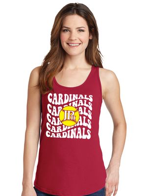 JP2 Softball - Wavy - Cotton Tank