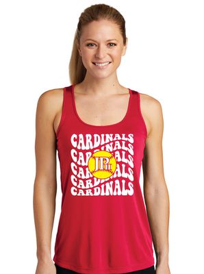 JP2 Softball - Wavy - Dri-Fit Racerback Tank