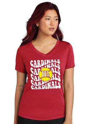 JP2 Softball - Wavy - Dri-Fit V-Neck Tee