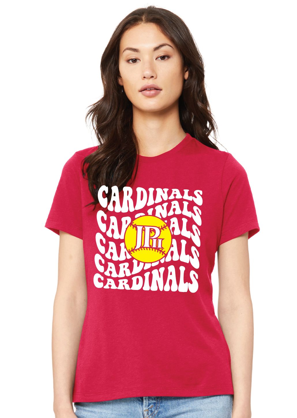 JP2 Softball - Wavy - Bella+Canvas Ladies