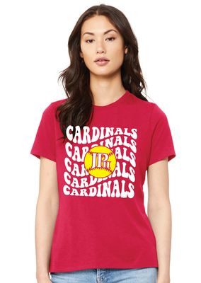 JP2 Softball - Wavy - Bella+Canvas Ladies