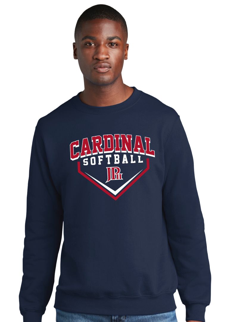 JP2 Softball - Arched Plate - Crew Sweatshirt
