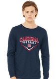 JP2 Softball - Arched Plate - Bella+Canvas Long Sleeve