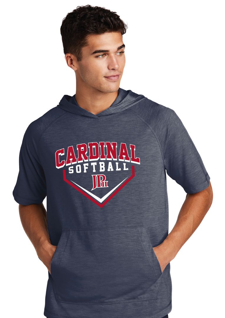 JP2 Softball - Arched Plate - Short Sleeve Hoodie